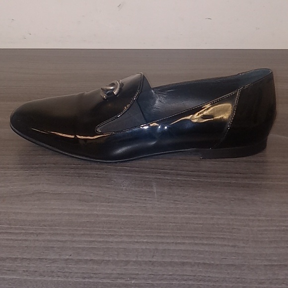 Chanel black patent leather slip on shoes in size 36.5 - Picture 7 of 7